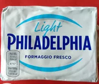 Mängden socker i Philadelphia ligth