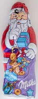 Mängden socker i Milka Weihnachtsmann Alpenmilch