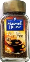 Mängden socker i Maxwell House Qualité Filtre