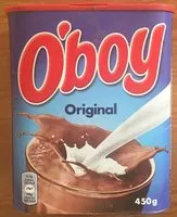 Socker och näringsämnen i O-boy