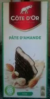 Mängden socker i Chocolat noir Pâte d'amande