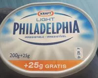 Mängden socker i Light Philadelphia