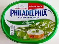 Mängden socker i Philadelphia Kräuter