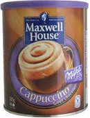 Mängden socker i 325G Cappuccino Milka Boite Fer Maxwell