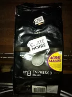 Mängden socker i Espresso classic No8 - dosettes souple (type Senseo)