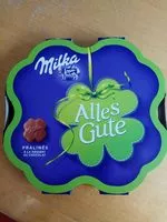 Mängden socker i Milka "Alles Gute" 50G