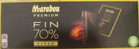 Mängden socker i Marabou Premium Giftbox 70%