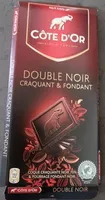 Mängden socker i Double Noir Craquant & Fondant