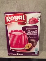 Mängden socker i Gelatina Royal Maracuja