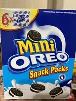 Mängden socker i Oreo mini biscuits vanilla