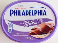 Mängden socker i Philadelphia - Milka Frischkäse