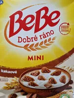 Mängden socker i BeBe dobré ráno mini kakaové