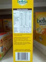 Mängden socker i Belvita Honey And Nuts Biscuits 300G