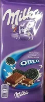 Mängden socker i Milka - Oreo