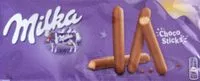 Mängden socker i Milka Choco Sticks
