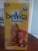 Mängden socker i Nabisco Belvita Breakfast Bar Honey & Nut