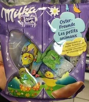 Mängden socker i Les petits Animaux au tendre chocolat au lait et chocolat blanc