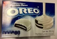 Mängden socker i Oreo cobertura sabor a chocolate blanco