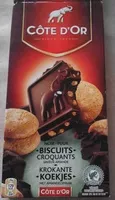 Mängden socker i Noir Biscuits Croquants saveur Amande