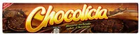 Mängden socker i Biscoito Recheio Chocolate Chocolícia Pacote 143g