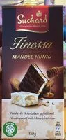 Mängden socker i Finessa Mandel Honig, Feinherbe Schokolade