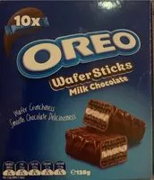 Mängden socker i Oreo wafer sticks