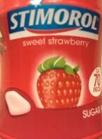Mängden socker i Stimorol Bottle Sweet Strawberry 70 Pièces X6
