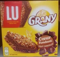 Mängden socker i Grany  - Barre céréalière fourrée au chocolat