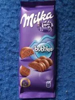 Mängden socker i Мілка баблз молочний шоколад пористий