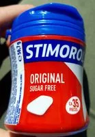 Mängden socker i Stimorol Mid Size Bottle Original 35 Pièces