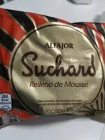 Mängden socker i Alfajor relleno de mousse
