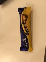 Mängden socker i Dairy milk caramell