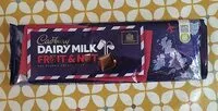 Mängden socker i Dairy Milk Fruit and Nut