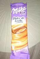 Mängden socker i Milka dulce de leche