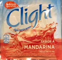 Mängden socker i Clight Mandarina