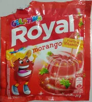 Mängden socker i Gelatina de morango