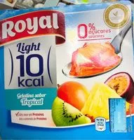 Mängden socker i Gelatina sabor tropical