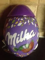 Mängden socker i Milka Oeuf Plastique Bonbons  Pralines 200g