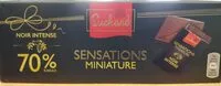 Mängden socker i Suchard Sensations miniature