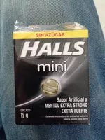 Mängden socker i Halls Mini Extra Fuerte