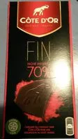 Mängden socker i Fin Noir Intense 70%