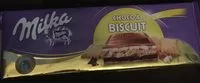 Mängden socker i Milka Choco & Biscuit