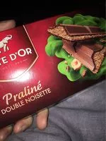 Mängden socker i Praliné Double Noisette