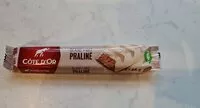 Mängden socker i Côte d'or Praliné Blanc