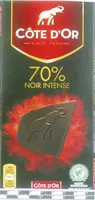Mängden socker i 70% Noir Intense
