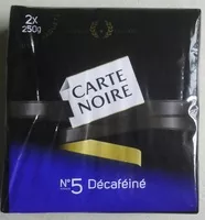 Mängden socker i N°5 Décaféiné