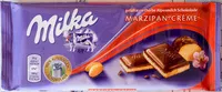 Mängden socker i Milka Marzipan-Creme