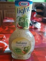 Mängden socker i Sauce salade italiano light