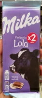 Mängden socker i Milka Tendre au Lait