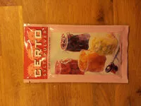 Mängden socker i Certo syltepulver